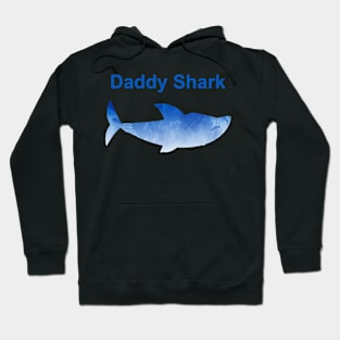 Daddy Shark Inspired Silhouette Hoodie